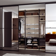 Итальянская мебель для современных гардеробных комнат Mercantini ST01