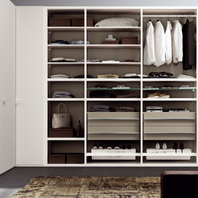 Итальянская мебель для современных гардеробных комнат Mercantini ST02