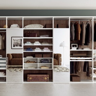 Итальянская мебель для современных гардеробных комнат Mercantini ST03