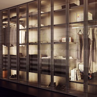 Итальянская мебель для современных гардеробных комнат Mercantini ST05